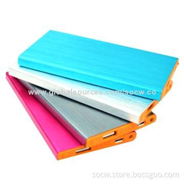 Universal Chargers with and Super Slim Thinness and 8,000mAh Capacity